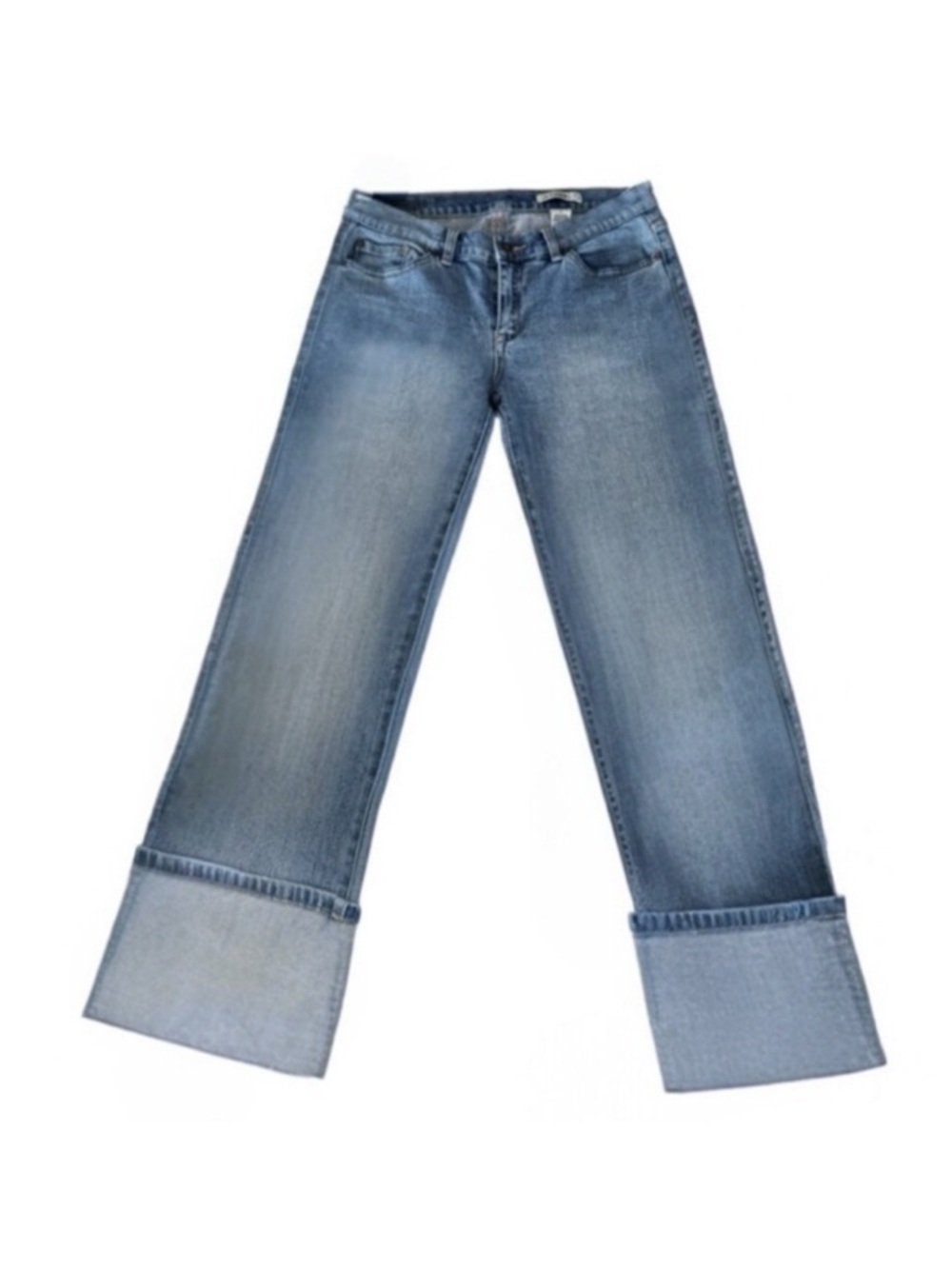 Cuffed Denim Jeans Stamp 10 Size 4